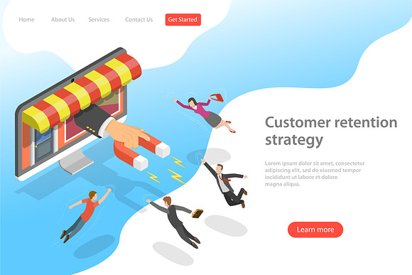 100 Website Hero Illustrations in Illustrations - product preview 100