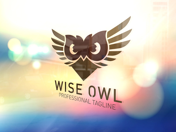Wise Owl Logo in Logo Templates - product preview 1