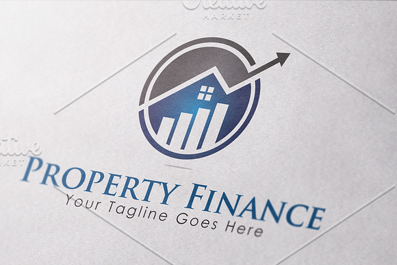 Property Finance logo in Logo Templates - product preview 2