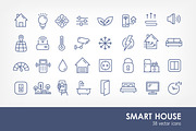 Smart house icons
