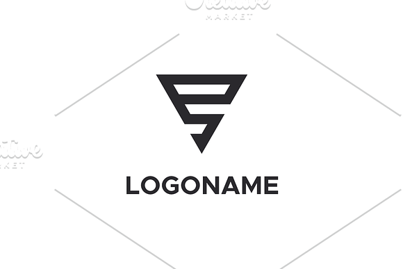 Abstract Monogram Logo in Logo Templates - product preview 2