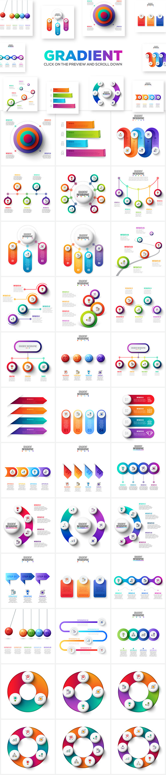 Infographic Mega Bundle in Illustrations - product preview 11