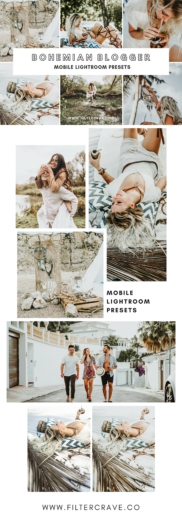 Bohemian Blogger Lightroom Presets in Add-Ons - product preview 2