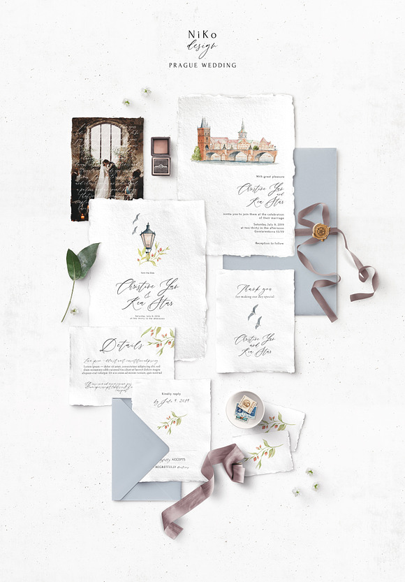 Prague Wedding. Wedding Suite in Wedding Templates - product preview 1