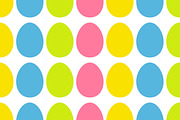 Happy Easter egg pattern seamless