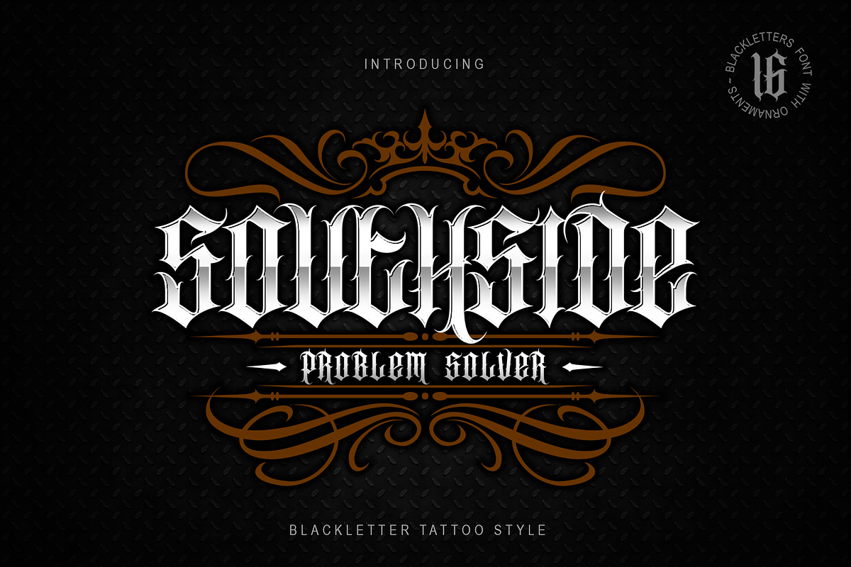 SOUTHSIDE | EXTRA BONUS in Blackletter Fonts - product preview 8