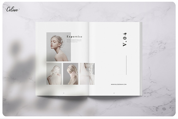 RULES Photography Lookbook Template in Magazine Templates - product preview 2
