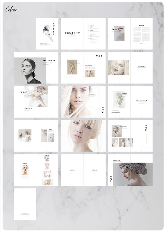 RULES Photography Lookbook Template in Magazine Templates - product preview 8