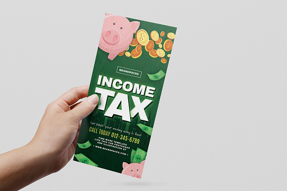 Income Tax Flyer Templates in Flyer Templates - product preview 4