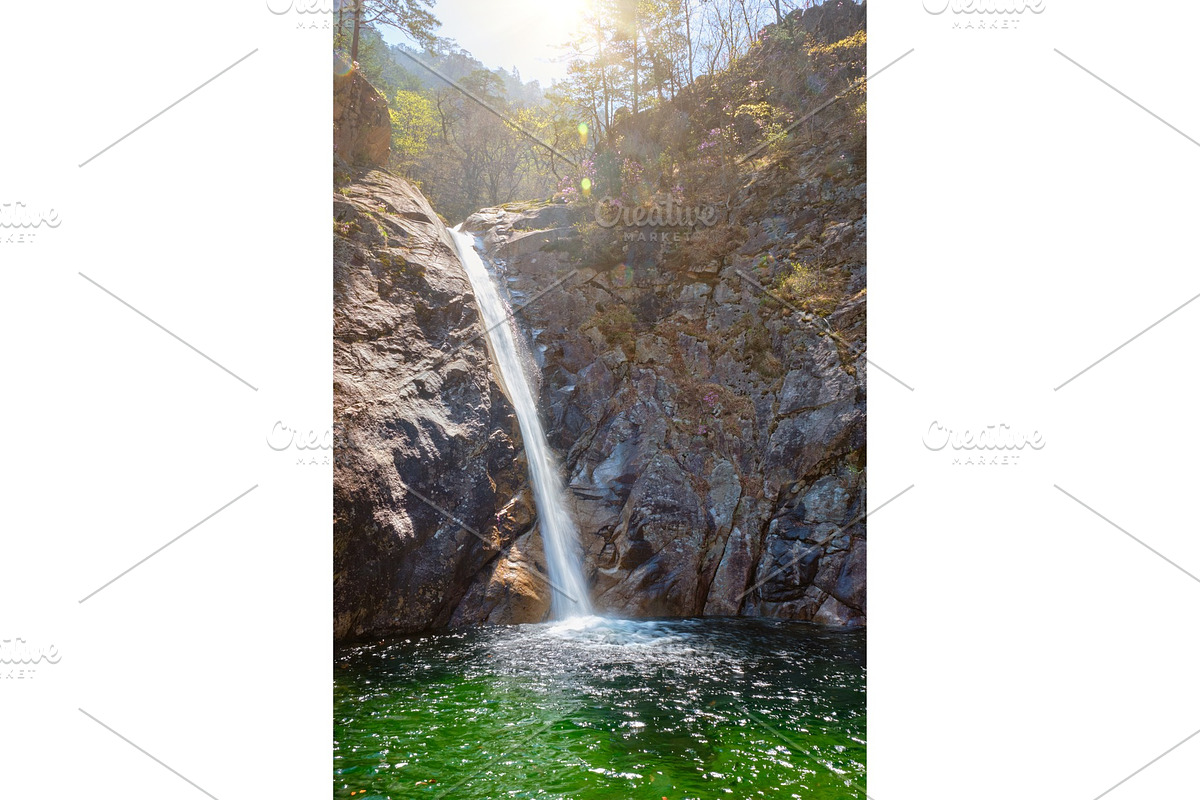 Biryong Falls watrefall in Graphics - product preview 8