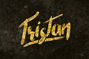 Tristan Brush Font
