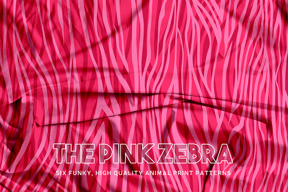 The Pink Zebra in Patterns - product preview 1