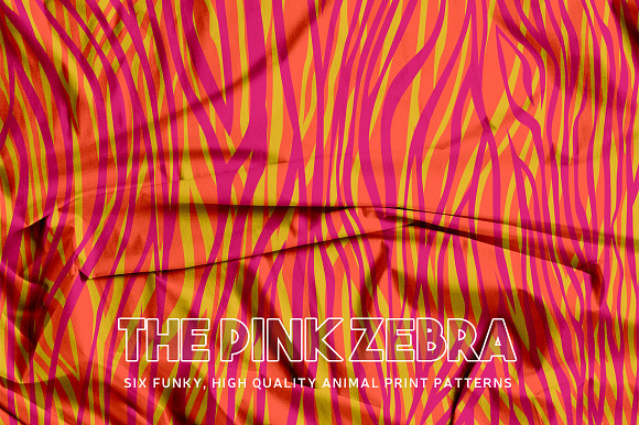 The Pink Zebra in Patterns - product preview 2
