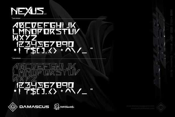 Nexus font ( DMCS x MKI ) 