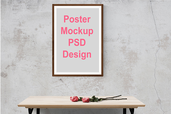 Poster Mock-up Vl 10 in Product Mockups - product preview 1