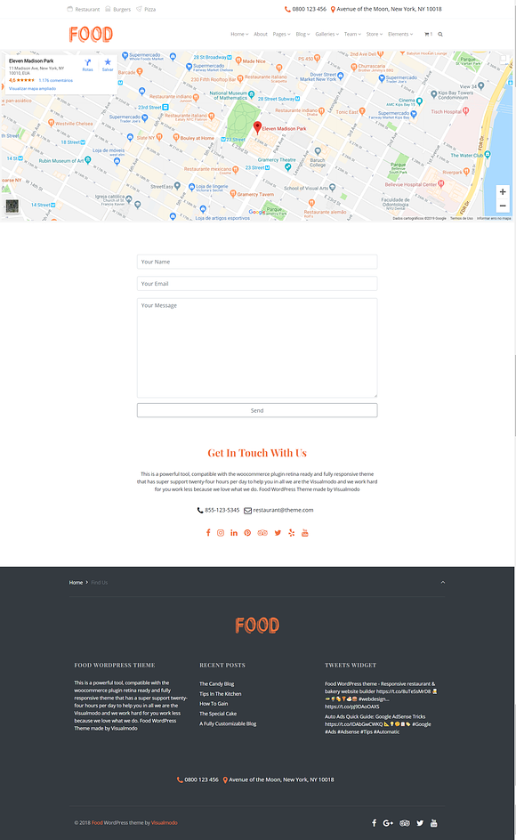 Food - Restaurant WordPress Theme in WordPress Business Themes - product preview 15