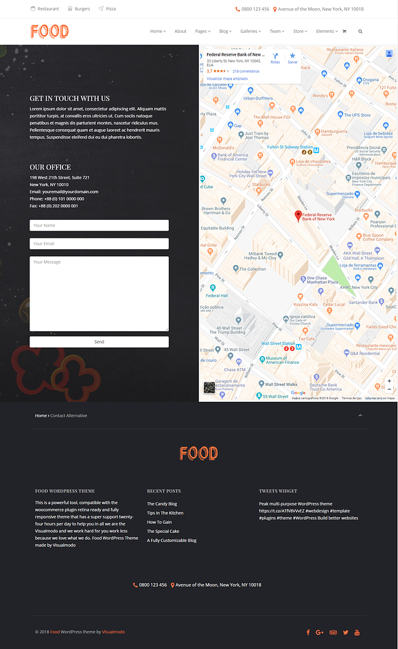 Food - Restaurant WordPress Theme in WordPress Business Themes - product preview 17