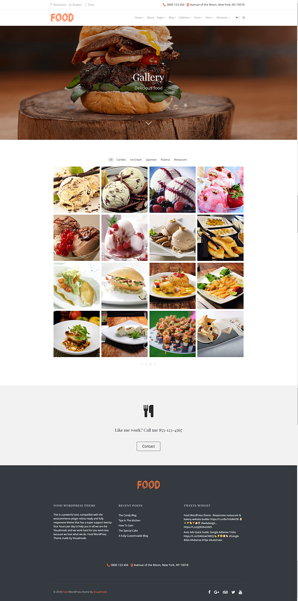Food - Restaurant WordPress Theme in WordPress Business Themes - product preview 19