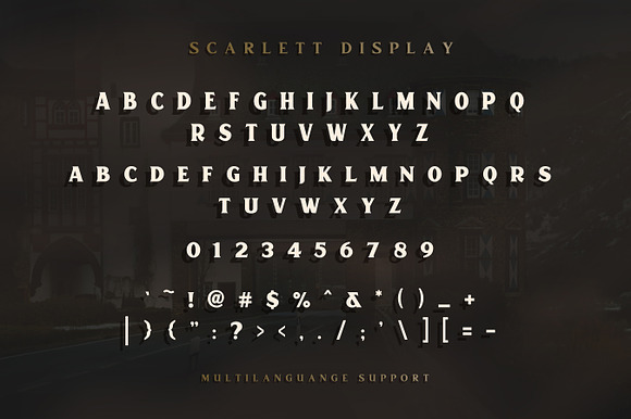 Scarlett Font Bundle + 12 Logos in Display Fonts - product preview 11