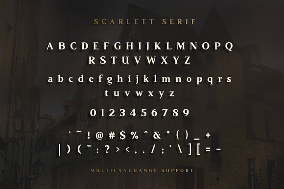 Scarlett Font Bundle + 12 Logos in Display Fonts - product preview 12