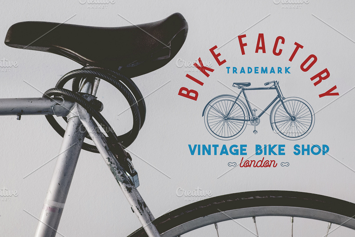 10 Vintage Bike Badges in Logo Templates - product preview 8