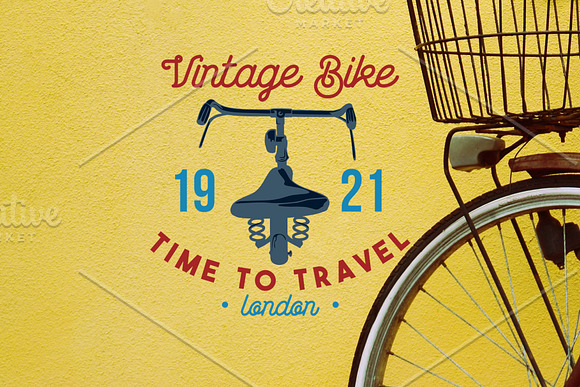 10 Vintage Bike Badges in Logo Templates - product preview 3