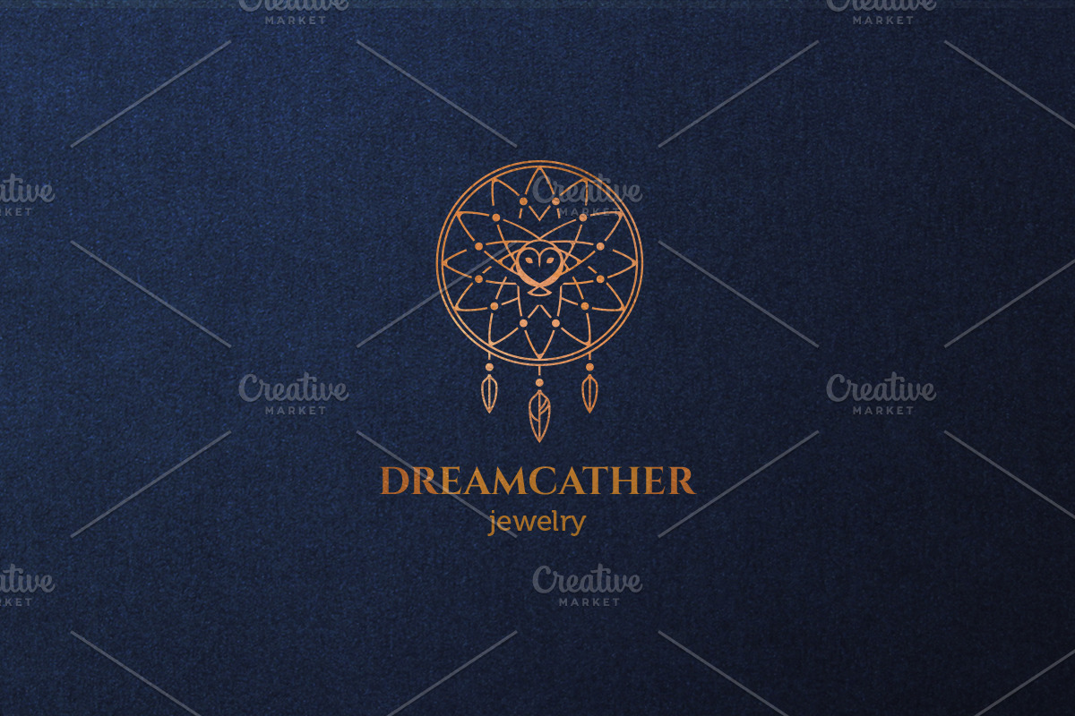 Dreamcatcher jewelry logo in Logo Templates - product preview 8