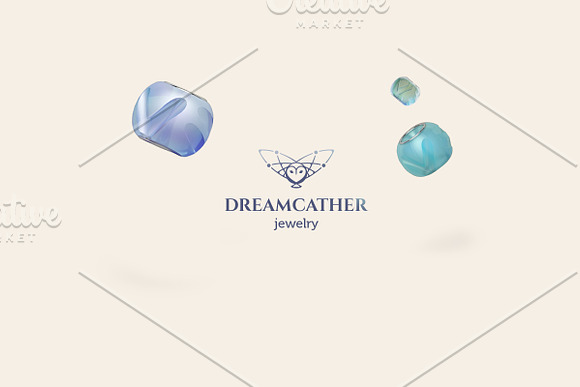 Dreamcatcher jewelry logo in Logo Templates - product preview 1