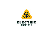 Electric Country Logo Template