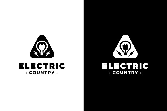 Electric Country Logo Template in Logo Templates - product preview 2