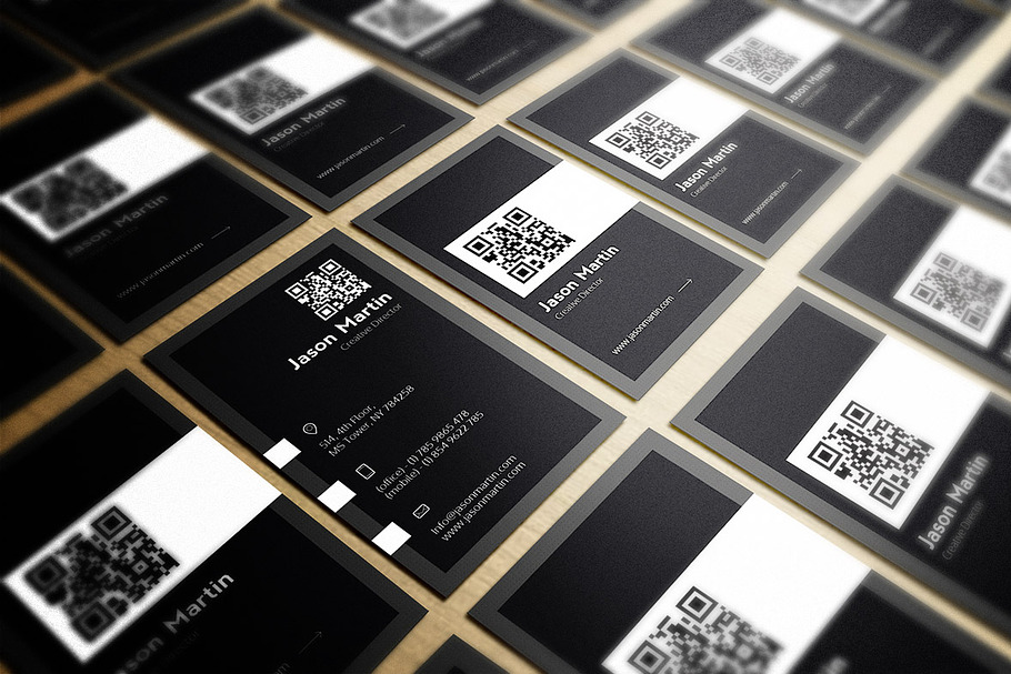 Individual Corporate Business Card in Business Card Templates - product preview 8
