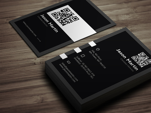 Individual Corporate Business Card in Business Card Templates - product preview 2