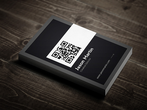 Individual Corporate Business Card in Business Card Templates - product preview 3