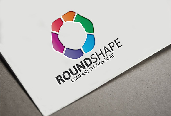 Round Shape in Logo Templates - product preview 3