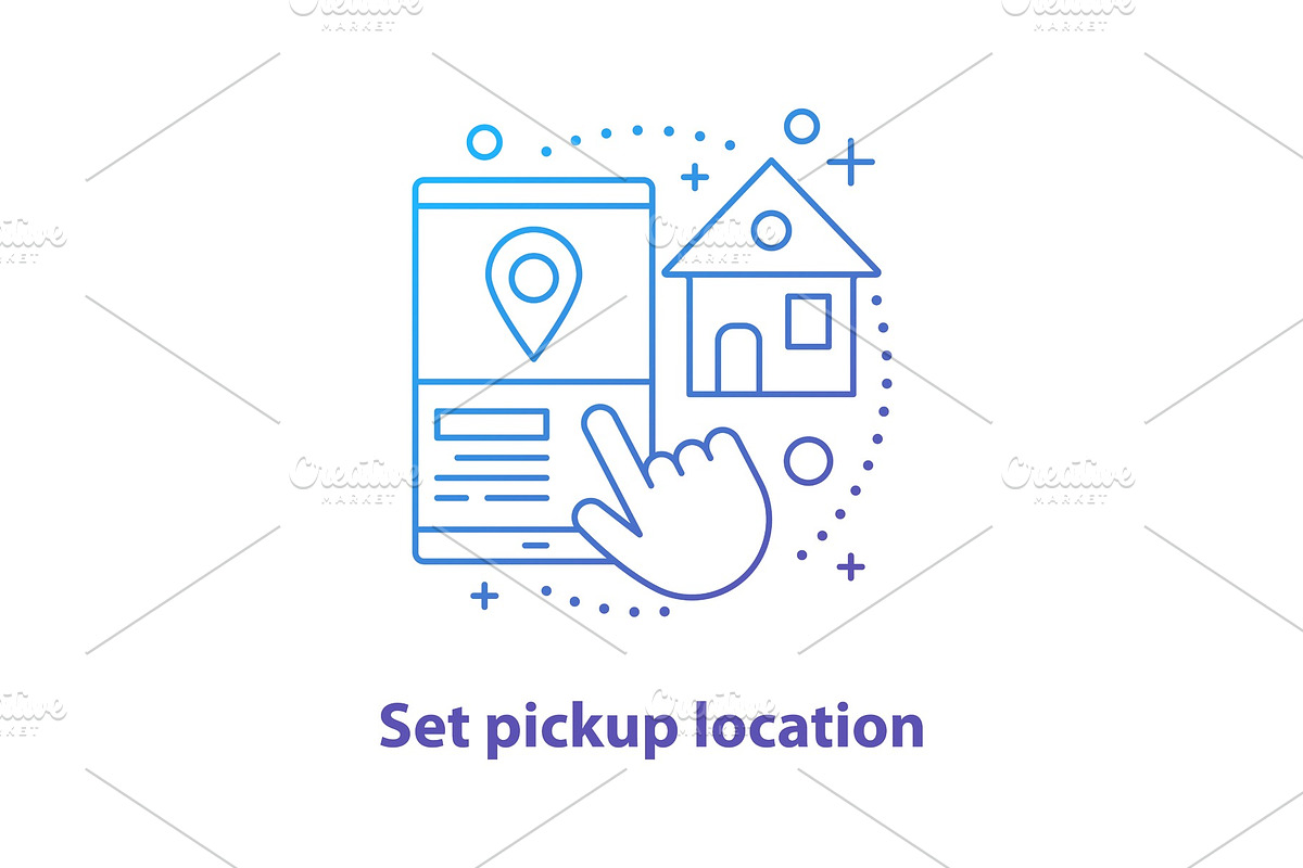 Setting pick up location icon in Icons - product preview 8