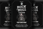Live Music Rock Flyer Template