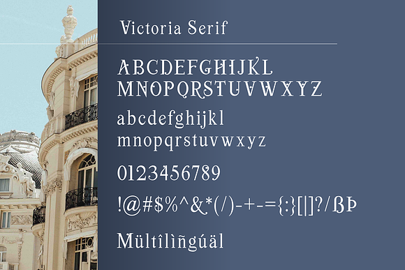 Viktoria Duo in Serif Fonts - product preview 10