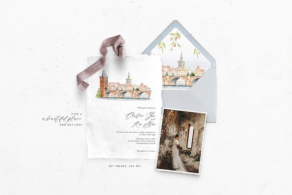 Prague Wedding. Wedding Suite in Wedding Templates - product preview 3