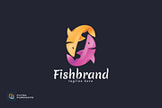 Fish Brand - Logo Template