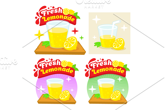 Fresh Fruits vector objects in Illustrations - product preview 3