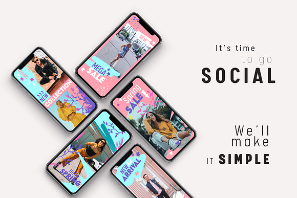 Spring Sale Instagram Stories in Instagram Templates - product preview 1