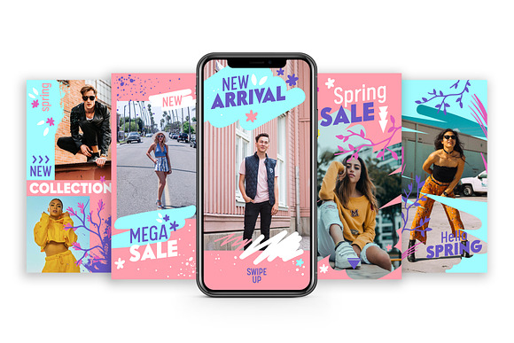 Spring Sale Instagram Stories in Instagram Templates - product preview 2