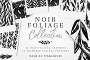 Noir Foliage Watercolor Collection
