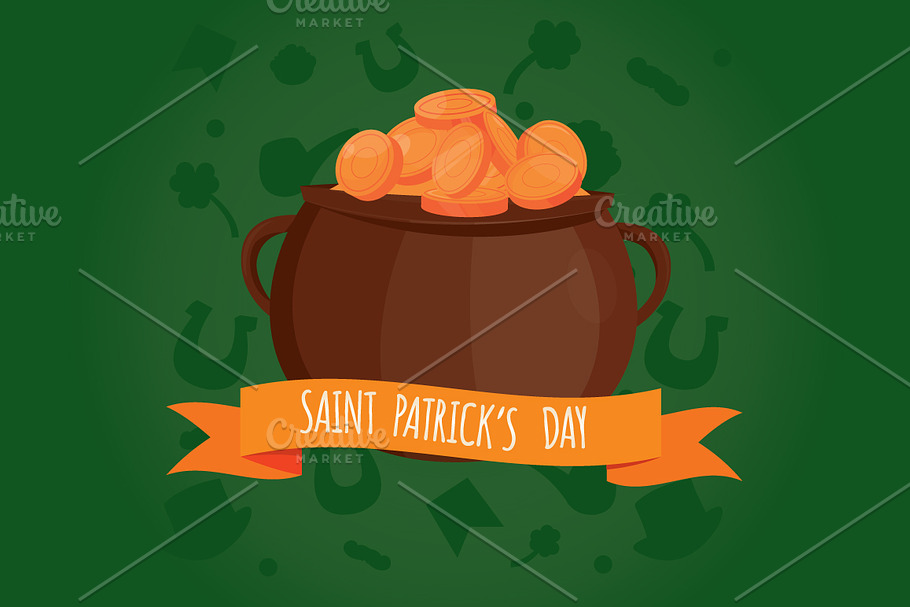 Saint Patrick's Day symbol in Illustrations - product preview 8