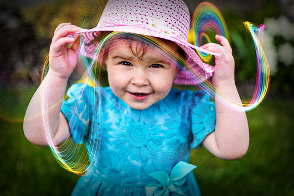 40 Rainbow Waves Photo Overlays in Photoshop Layer Styles - product preview 2