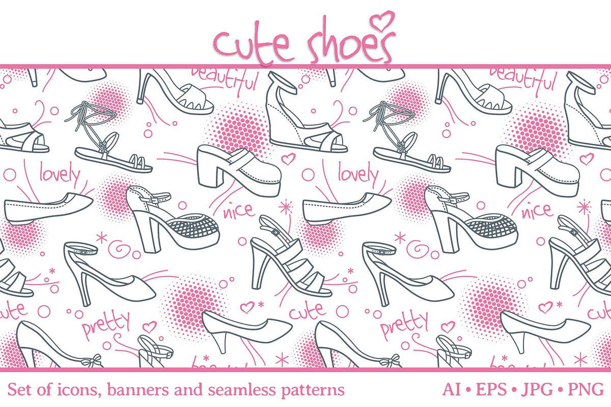 Cute shoes in Objects - product preview 8