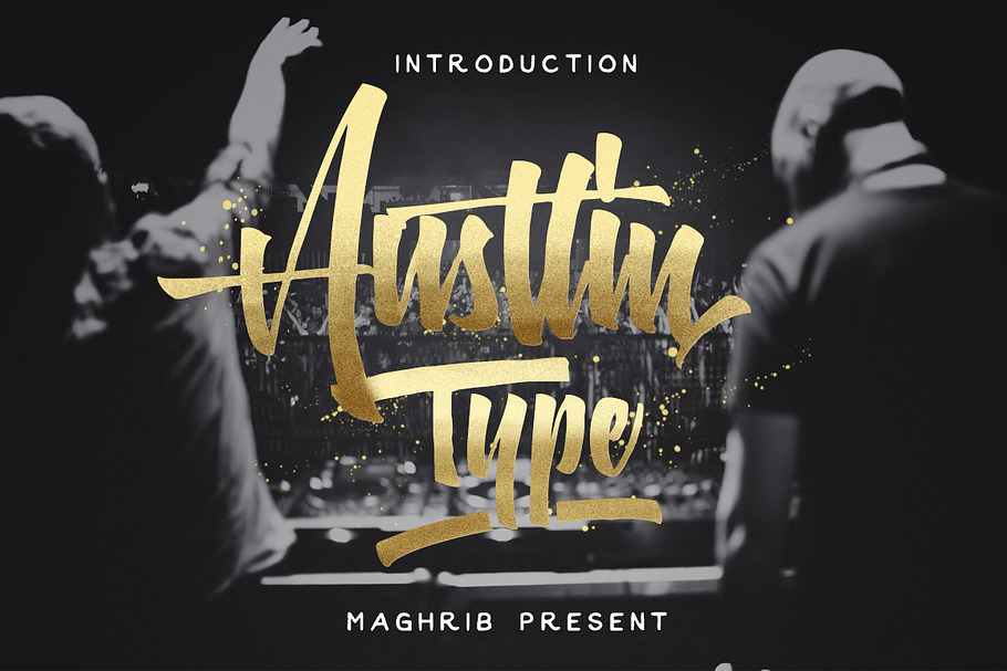 Austtin in Graffiti Fonts - product preview 8
