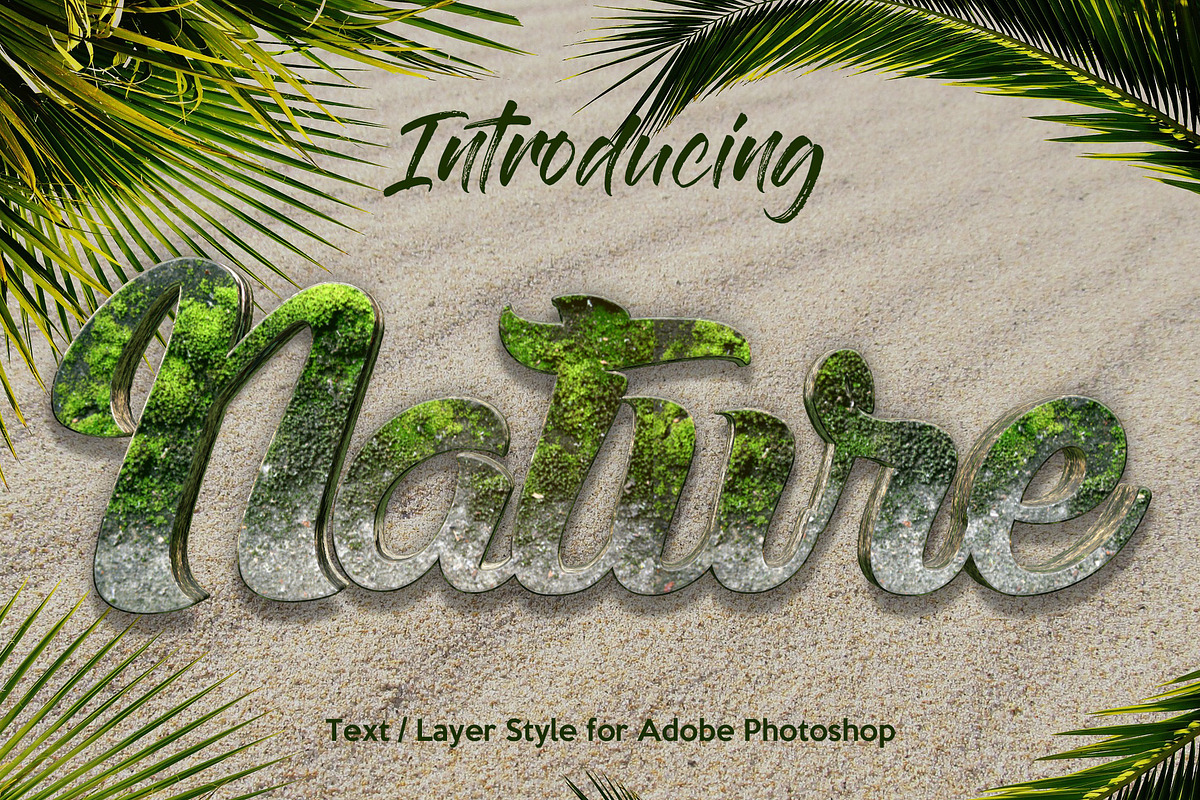 10 Natural Texture Text Effect in Photoshop Layer Styles - product preview 8