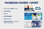 Facebook Cover Pack Sport Running