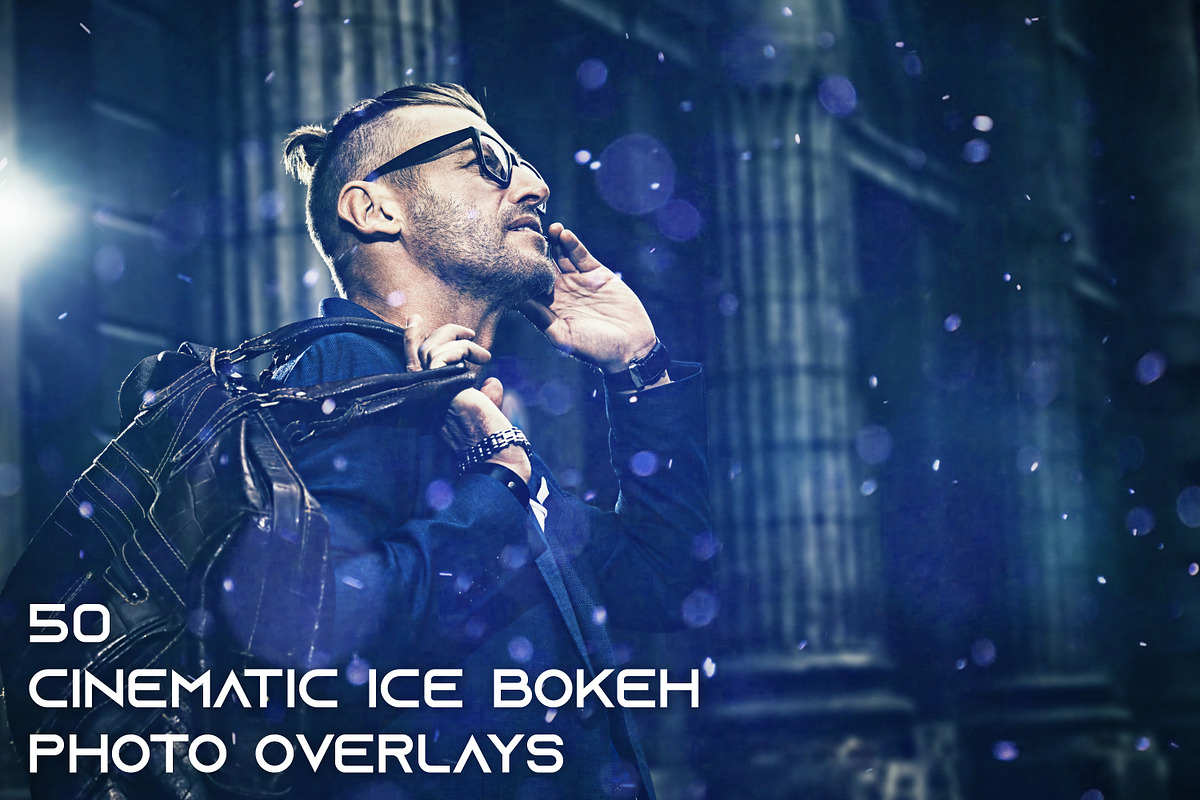 50 Cinematic Ice Bokeh Overlays in Photoshop Layer Styles - product preview 8
